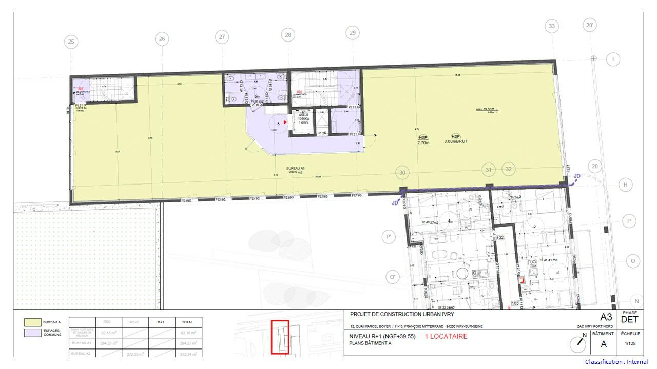 Bureau Ivry-sur-Seine 1166m² Location bureau Ivry-sur-Seine Val-de-Marne OLBUR2201092 3
